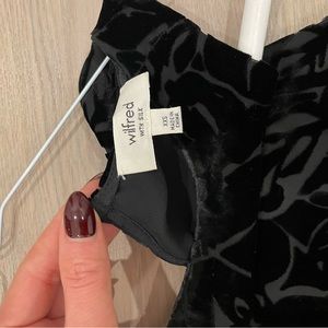 Wilfred velvet dress